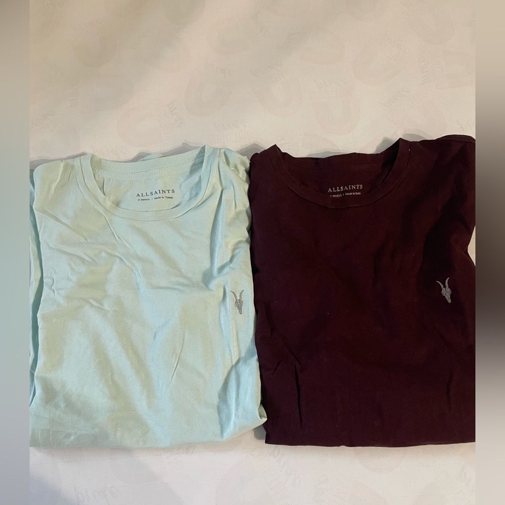 2 XS AllSaint Tees
